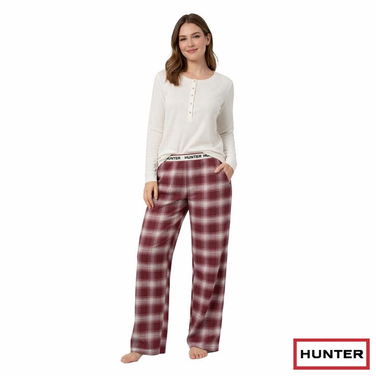 Hunter Women's Plaid Pyjama Set Hunter Women's Plaid Pyjama Set