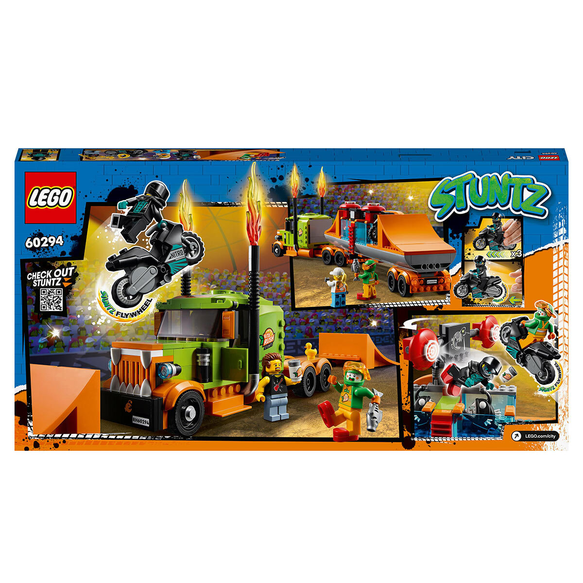 Buy LEGO City Stunt Truck Back of Box Image at Costco.co.uk