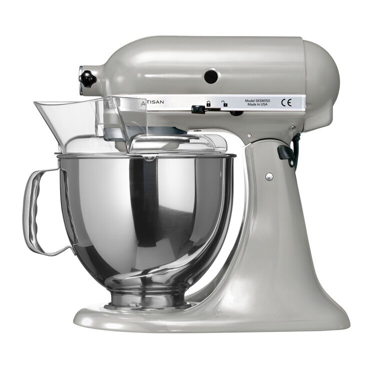 KitchenAid Artisan 4.8L Tilt Head Stand Mixer Metallic Chrome