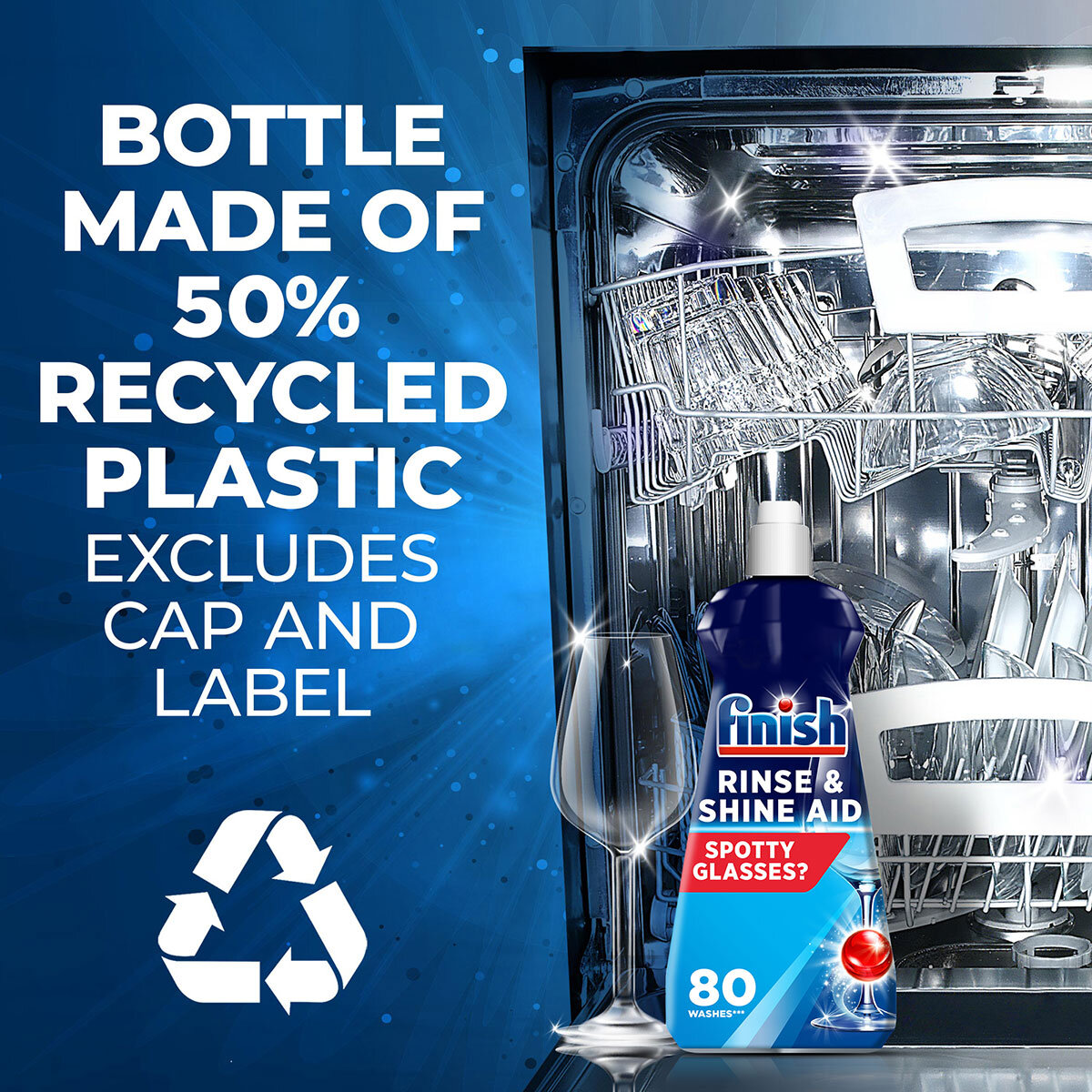 50% Recycled Plastic
