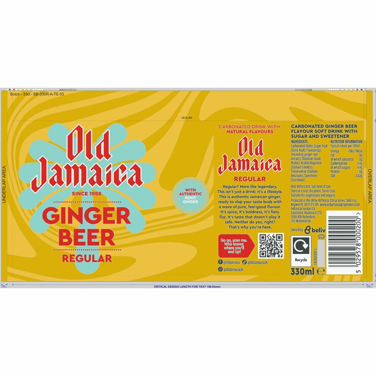 Old Jamaica Ginger Beer, 24 x 330ml