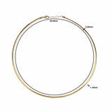 14ct Yellow Gold Omega Chain Necklace 14ct Yellow Gold Omega Chain Necklace