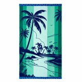 Oversized 100% Cotton Palm Tree Beach Towel