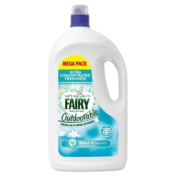 Fairy Outdoorable Fabric Softener, 285 Wash, 3.99L