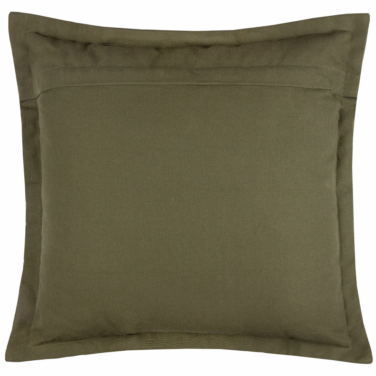 Yard Holmfirth Khaki Canvas Indoor Outdoor Cushion, 45 x 45 cm