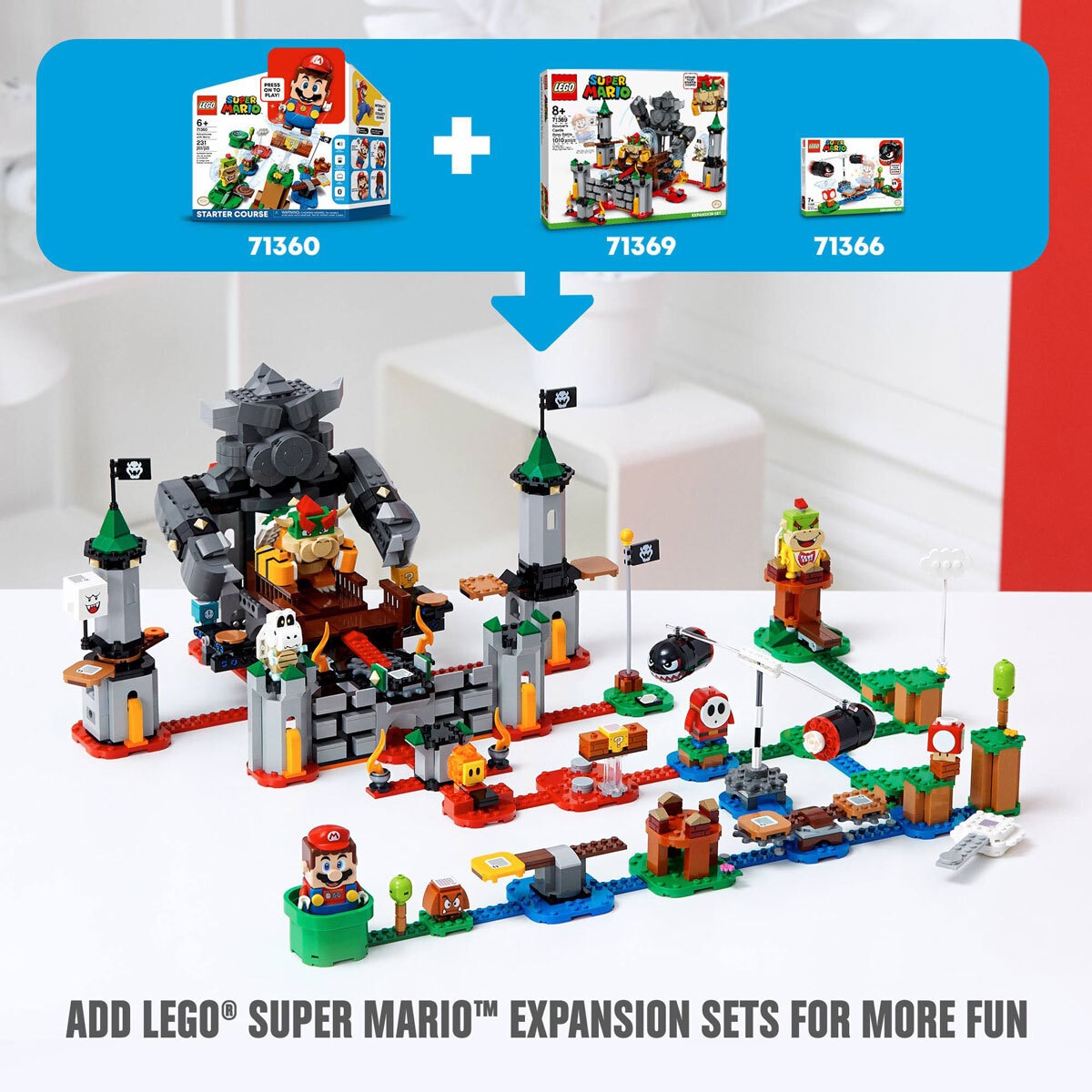 LEGO Super Mario Adventures With Mario Starter Course - Model 71360 (6+ Years)