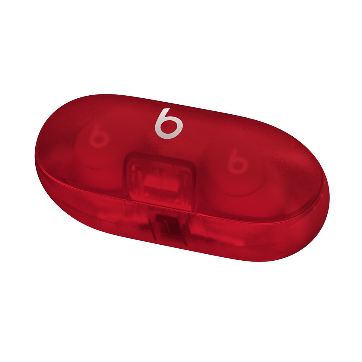 Beats Solo Buds True Wireless Earbuds in Transparent Red, MUW03ZM/A