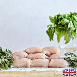 Herb Fed Free Range Chicken Thigh Box, 2kg Skinless & Boneless (Serves 8-9 people)