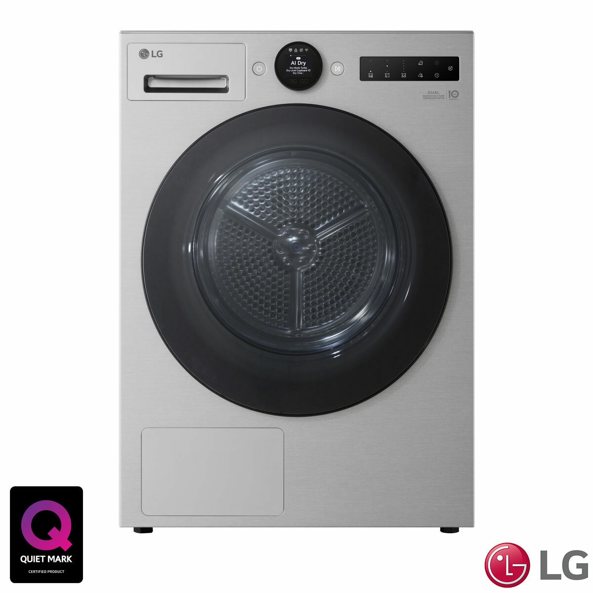 Frontal image of Heat Pump Tumble Dryer_ RHX7009TSB