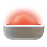 product image of Aloha wake up alarm clock glowing orange