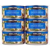 6 Blue Cans of KS Chicken Breast