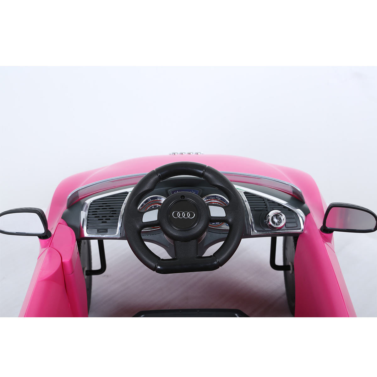 Rollplay Audi R8 Spyder Children's Push Car Ride On - Pink (12+ Months)