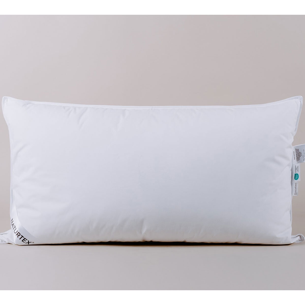 Naturtex Hungarian Goose Down 3-Chamber Pillow, King Size 50 x 90 cm