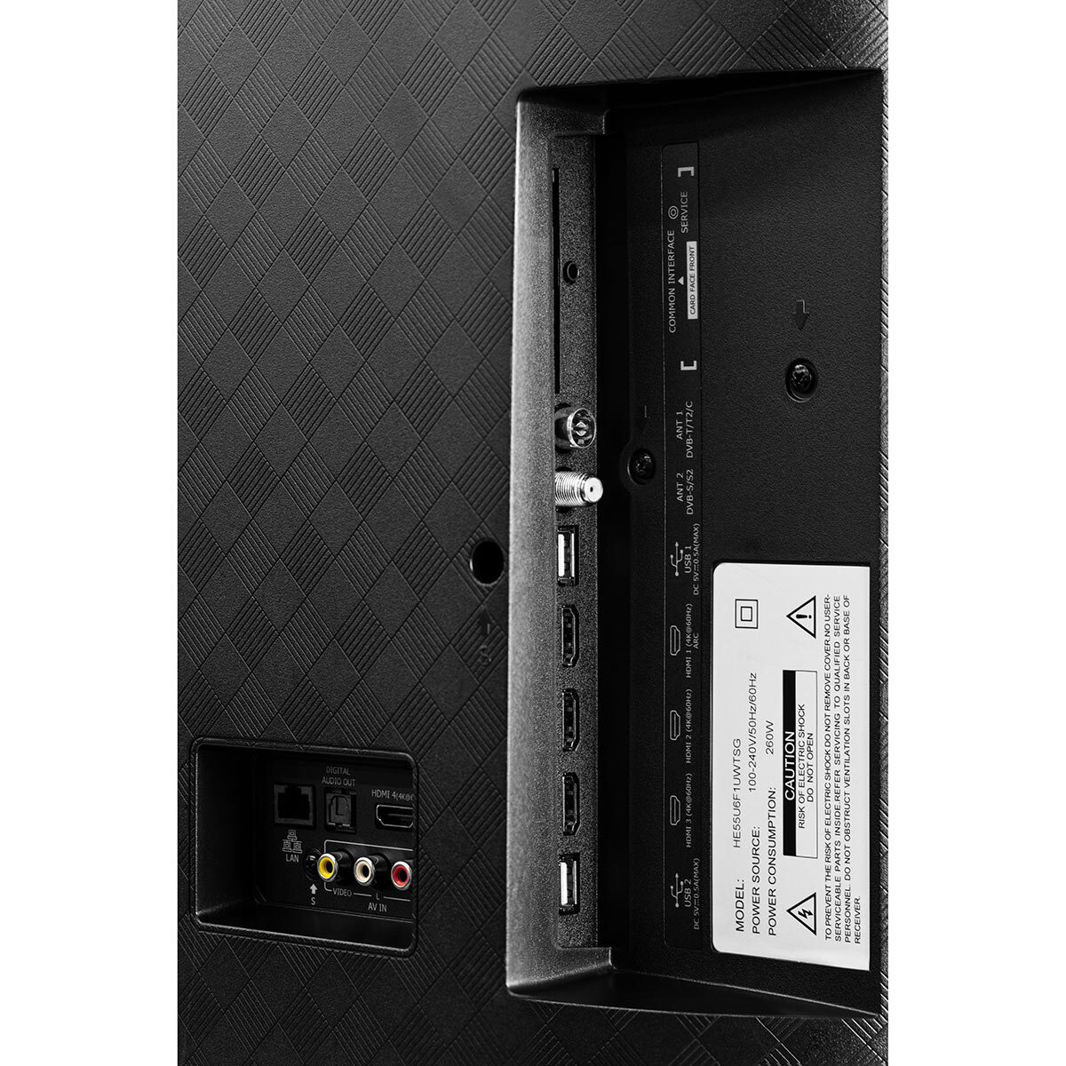 Hisense 65U8QFTUK 65 Inch QLED 4K Ultra HD Smart TV Costco UK