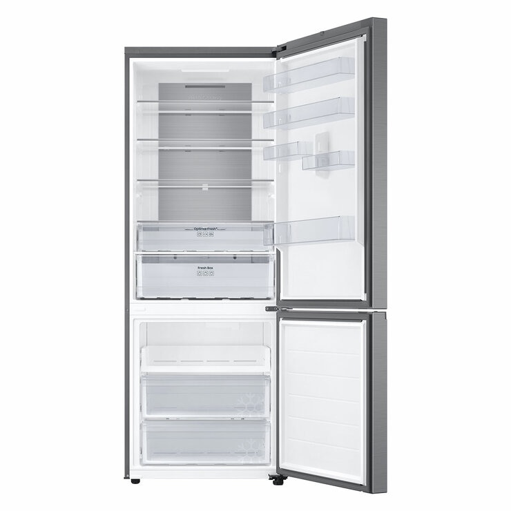 Samsung Series 8 SpaceMax RB53DG703ES9EU 538L Smart Combi Fridge Freezer,E Rated in Refined Inox