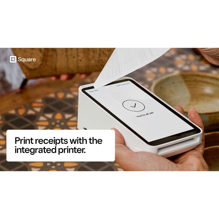 Buy Square All-In-One Payment Terminal & Paper Bundle Machine & Paper Image at costco.co.uk