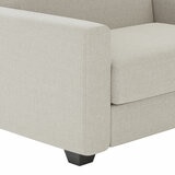 Lucas Natural Fabric Snuggler Sofa Bed Lucas Natural Fabric Snuggler Sofa Bed