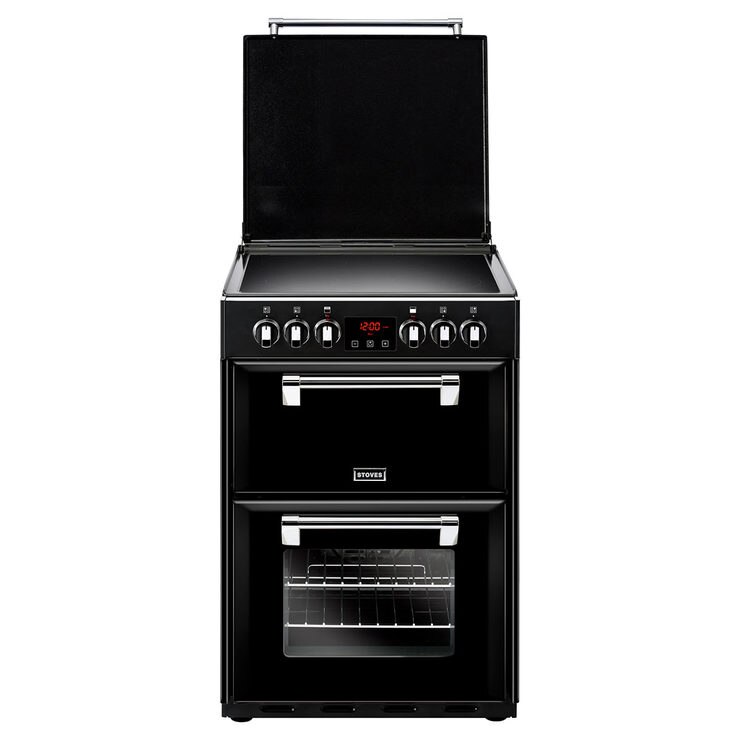 Stoves Richmond 600E, Electric Range Cooker A Rating in Black Costco UK