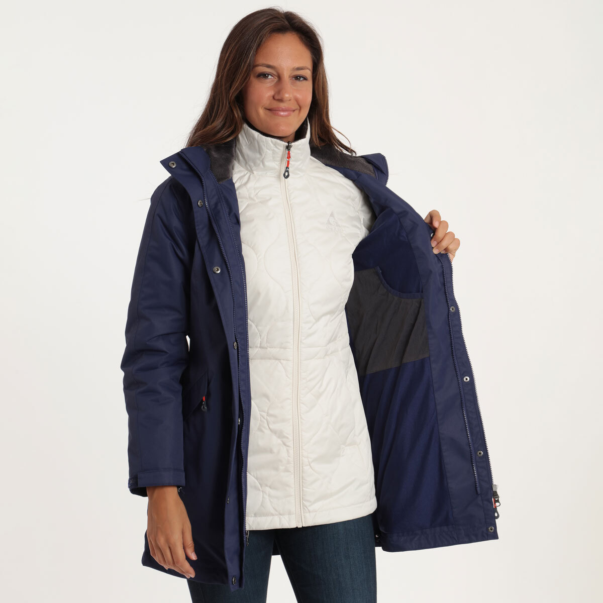 Gerry Women's 3 in 1 Systems Jacket in Navy Costco UK