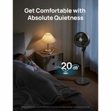 Lifestyle image of fan in a bedroom
