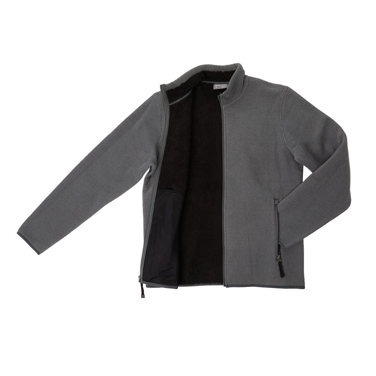 32 Degrees Men's Weekend Sherpa Fleece in Grey