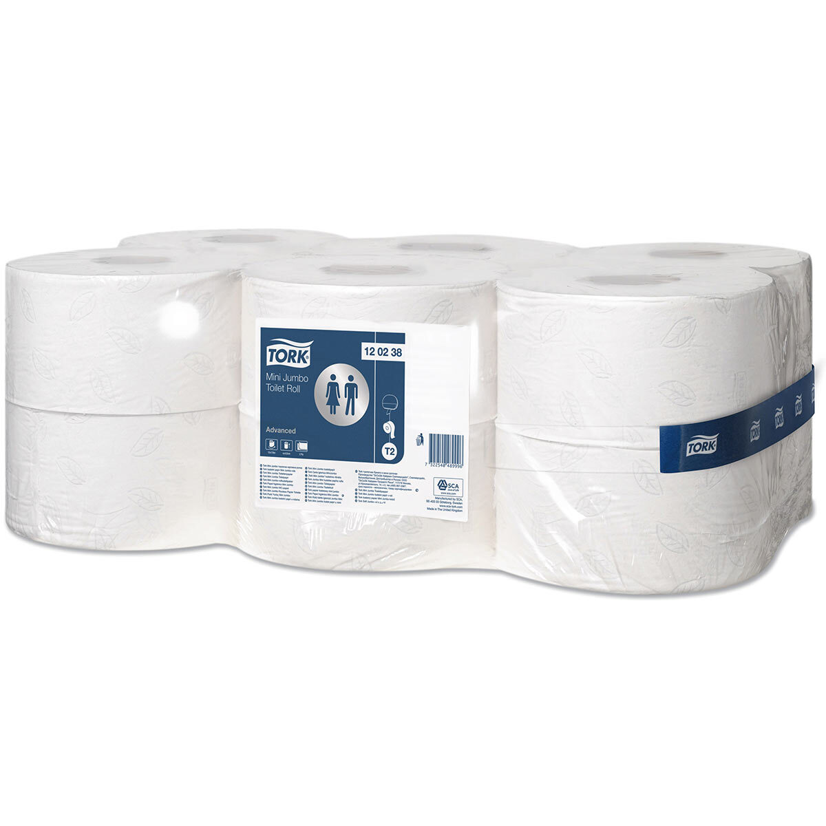 Tork Mini Soft Jumbo Basic Toilet Roll, 12 x 170m | Costc...