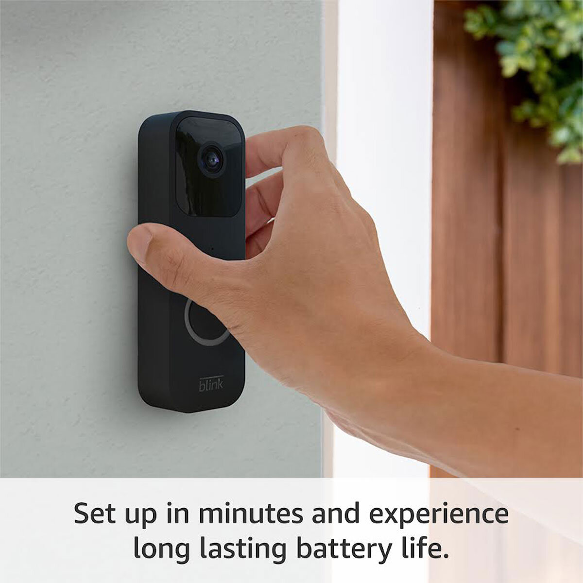 lifestysle image of doorbell
