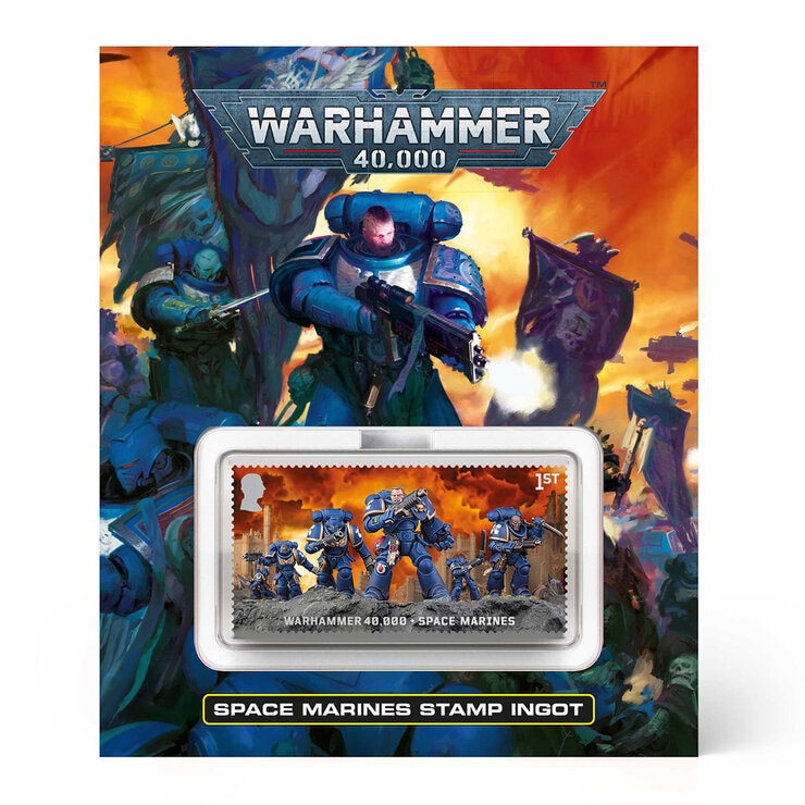 Official Warhammer Stamp Ingot Age of Sigmar by Royal Mail Official Warhammer Stamp Ingot Age of Sigmar by Royal Mail