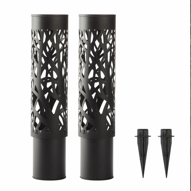 Solar Bollard Light - 2 pack