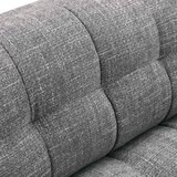 Isla Grey Fabric Large 3 Seater Sofa