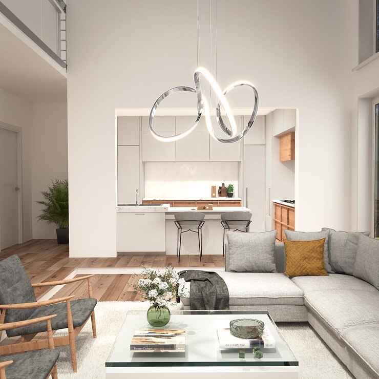 Artika Swirl LED Pendant Light | Costco UK