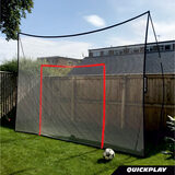 Quickplay Mega Net 12 x 9ft 2 in 1 Goal Ball Stop