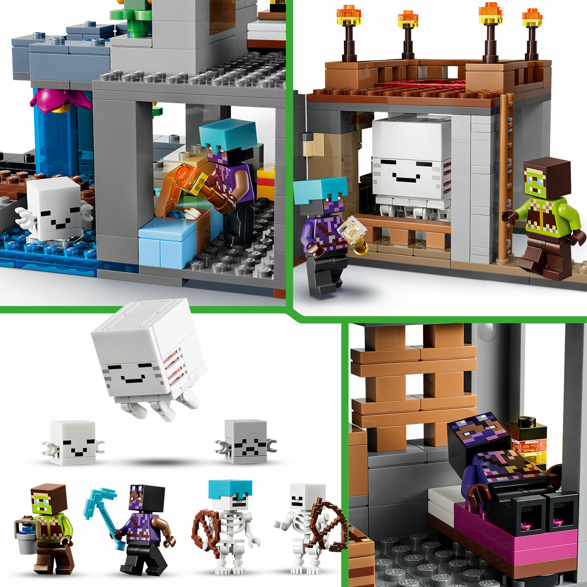 LEGO Minecraft Ghast Station - Model 21597 (9+ Years) LEGO Minecraft Ghast Station - Model 21597 (9+ Years)