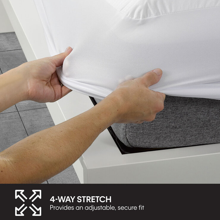 Protect-A-Bed Cotton Mattress Protector, in 5 Sizes