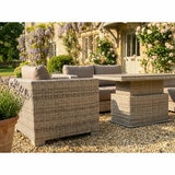 Norfolk Leisure Cunningham 4 Piece Deep Seating Set with Gas Height Adjustable Table