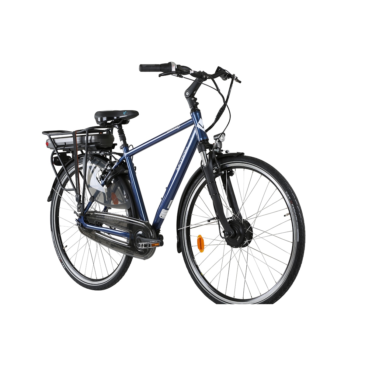 Vitesse Motion Mens Hybrid EBike in Dark Blue Costco UK