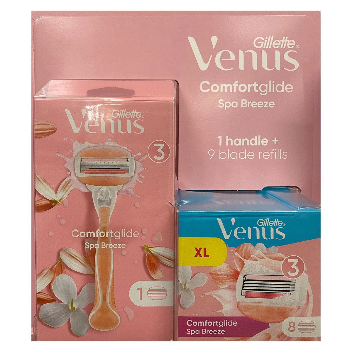 Gillette Venus Spa Breeze Razor and Blades