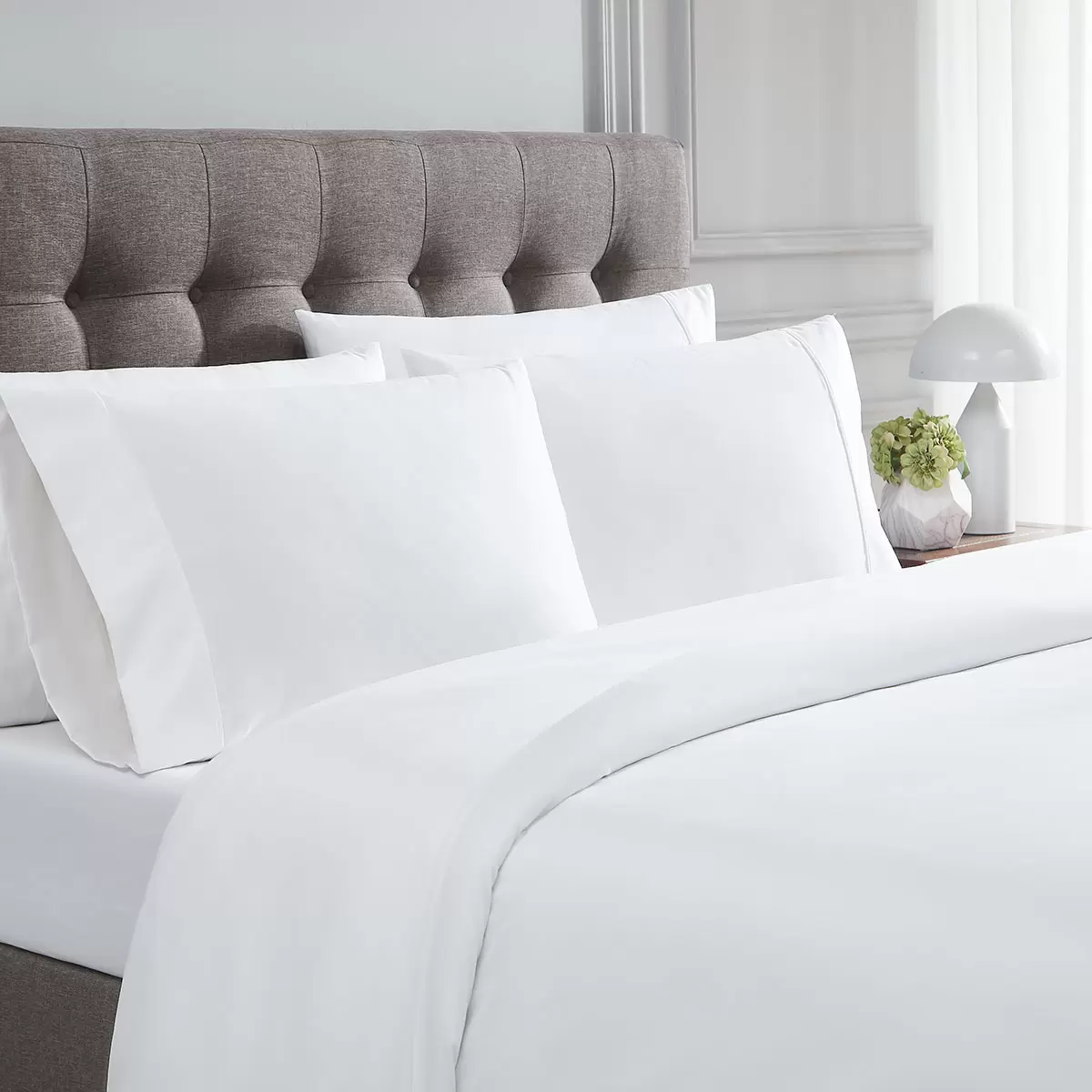 Kirkland Signature 680 Thread Count 6 Piece Duvet Set in 2 colours, Double - Picture 11 of 12