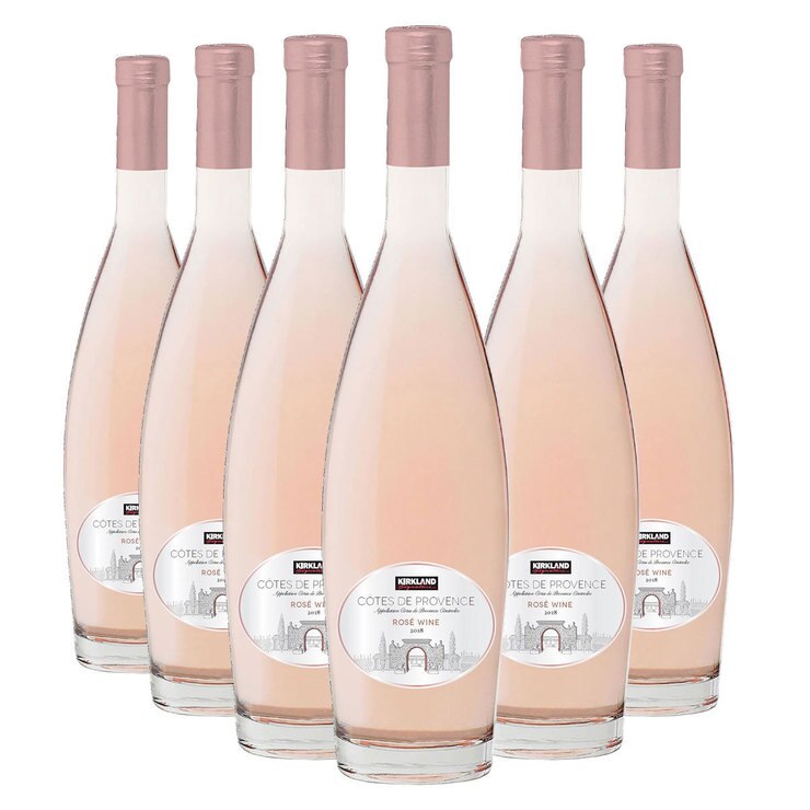 Kirkland Signature Côtes De Provence Rosé 2018, 6 x 75cl Costco UK