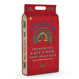 Peacock USA Easy Cook Long Grain Rice, 10kg 93625