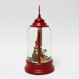 Disney Spinning Lantern with mickey and minnie climbing a christmas tree