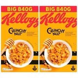 Kellogg's Crunchy Nut, 2 x 840g