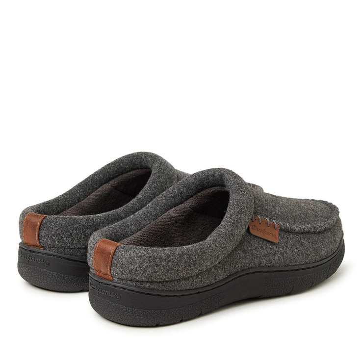 Dearfoam Men's Clog Slippers in Grey, Small (Size 67) Costco UK