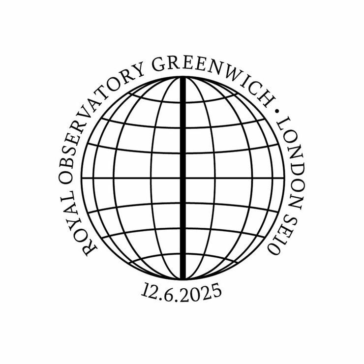 Royal Observatory £2 Silver Coin Cover & Stamps from Royal Mail® and The Royal Mint