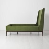Swyft Bed 02 Green Velvet Bed Frame, Double