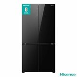 Hisense RQ768N4GBE, Multi Door Fridge Freezer, E Rated in Black