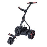 Ben Sayers 18-Hole Electric Golf Trolley in Black and Red