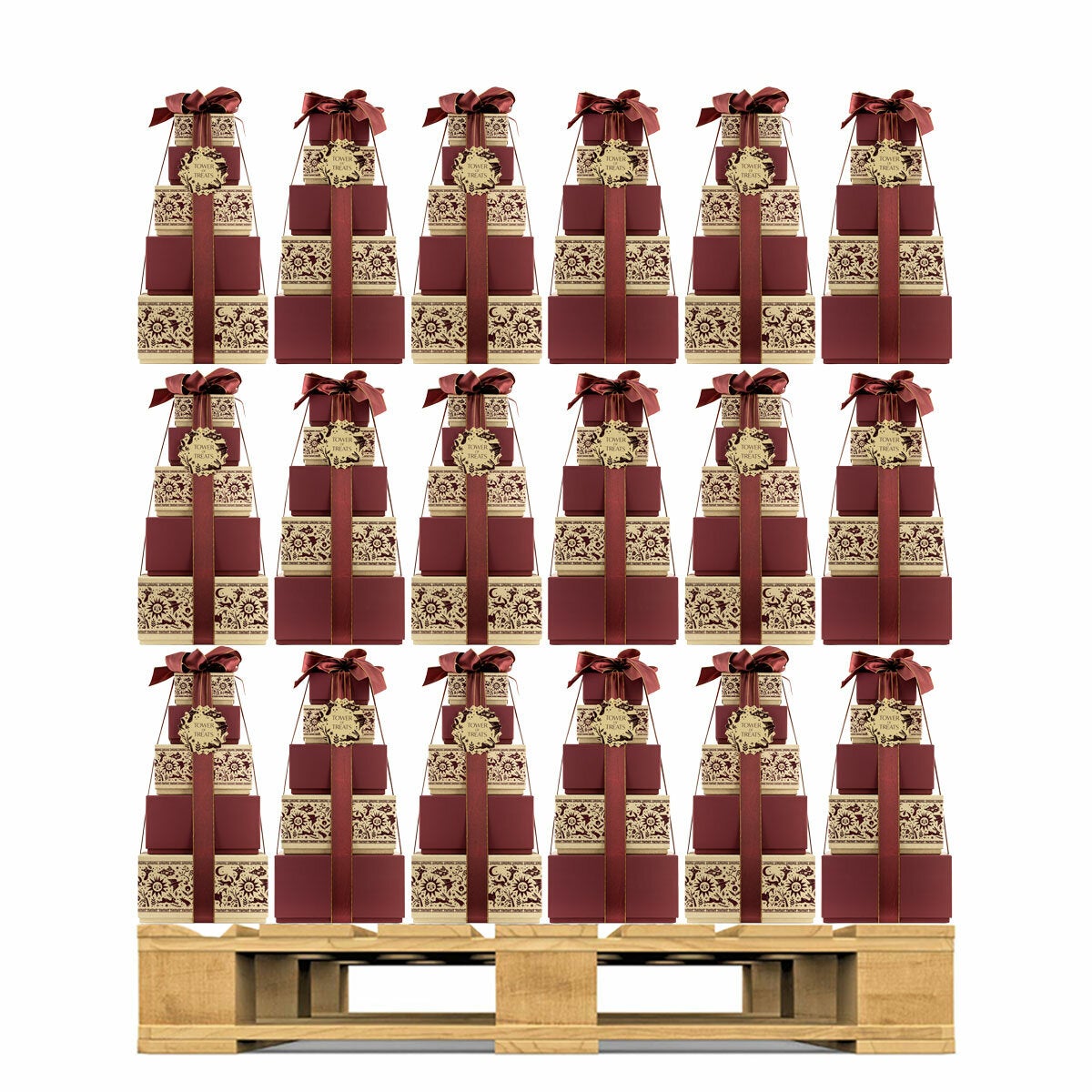Festive Tower of Treats, 90 Units (Pallet)