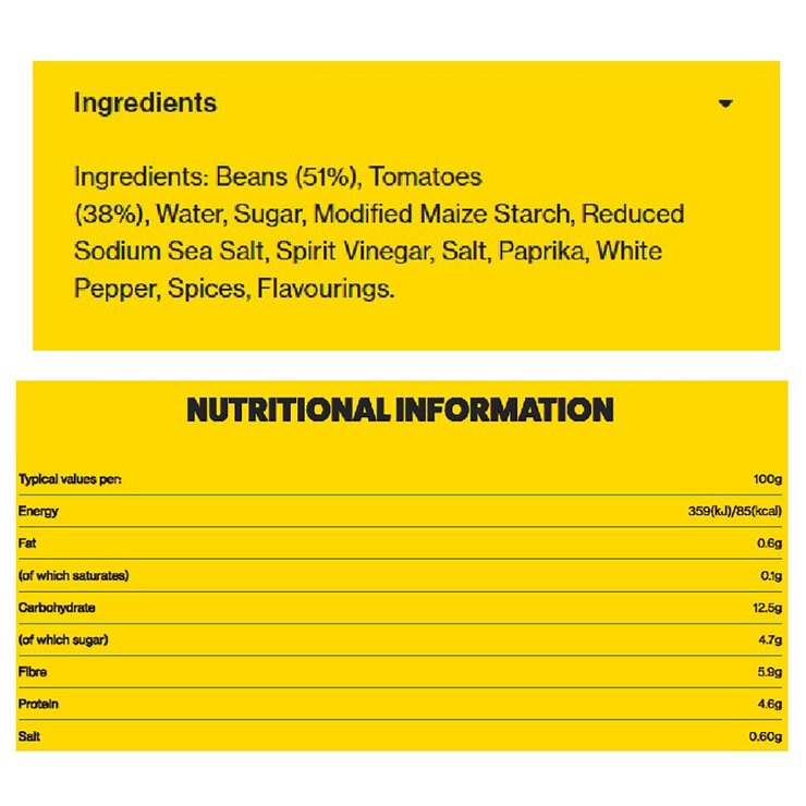 Branston Baked Beans In Tomato Sauce, 24 x 410g