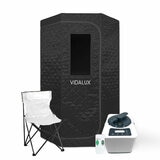 Vidalux Insta-Heat Indoor Portable Steam Sauna Pod Vidalux Insta-Heat Indoor Portable Steam Sauna Pod